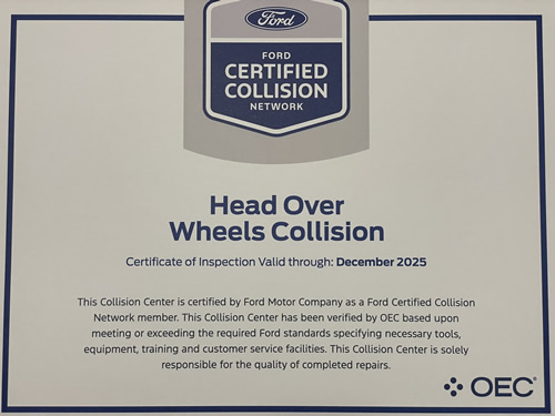 Head Over Wheels - Auto Body Repair & Collision Repair Services in Mechanicsville & Atlee, VA